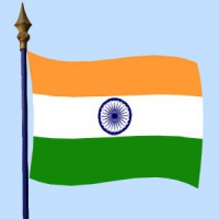 DRAPEAU Inde 