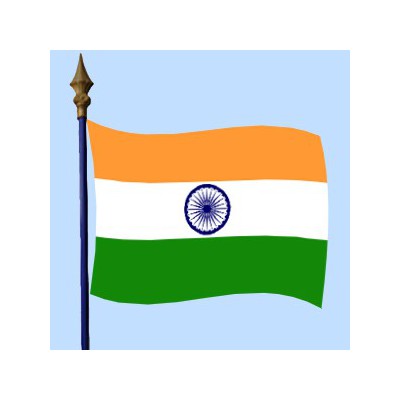 DRAPEAU Inde 