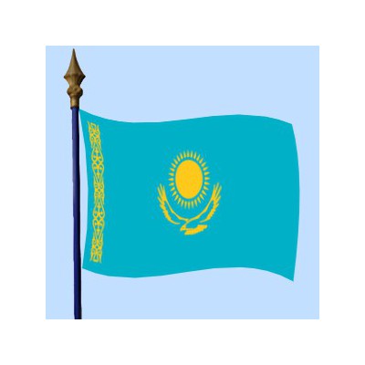 DRAPEAU Kazakhstan 