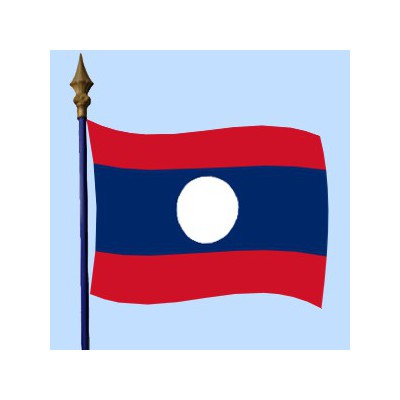 DRAPEAU Laos 