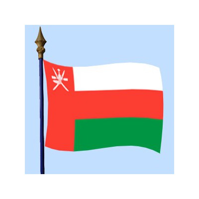 DRAPEAU Oman 