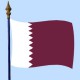DRAPEAU Qatar 