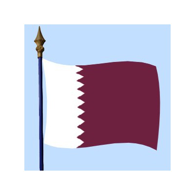 DRAPEAU Qatar 