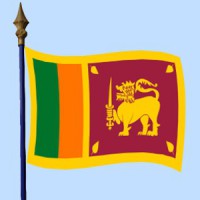 DRAPEAU Sri Lanka 